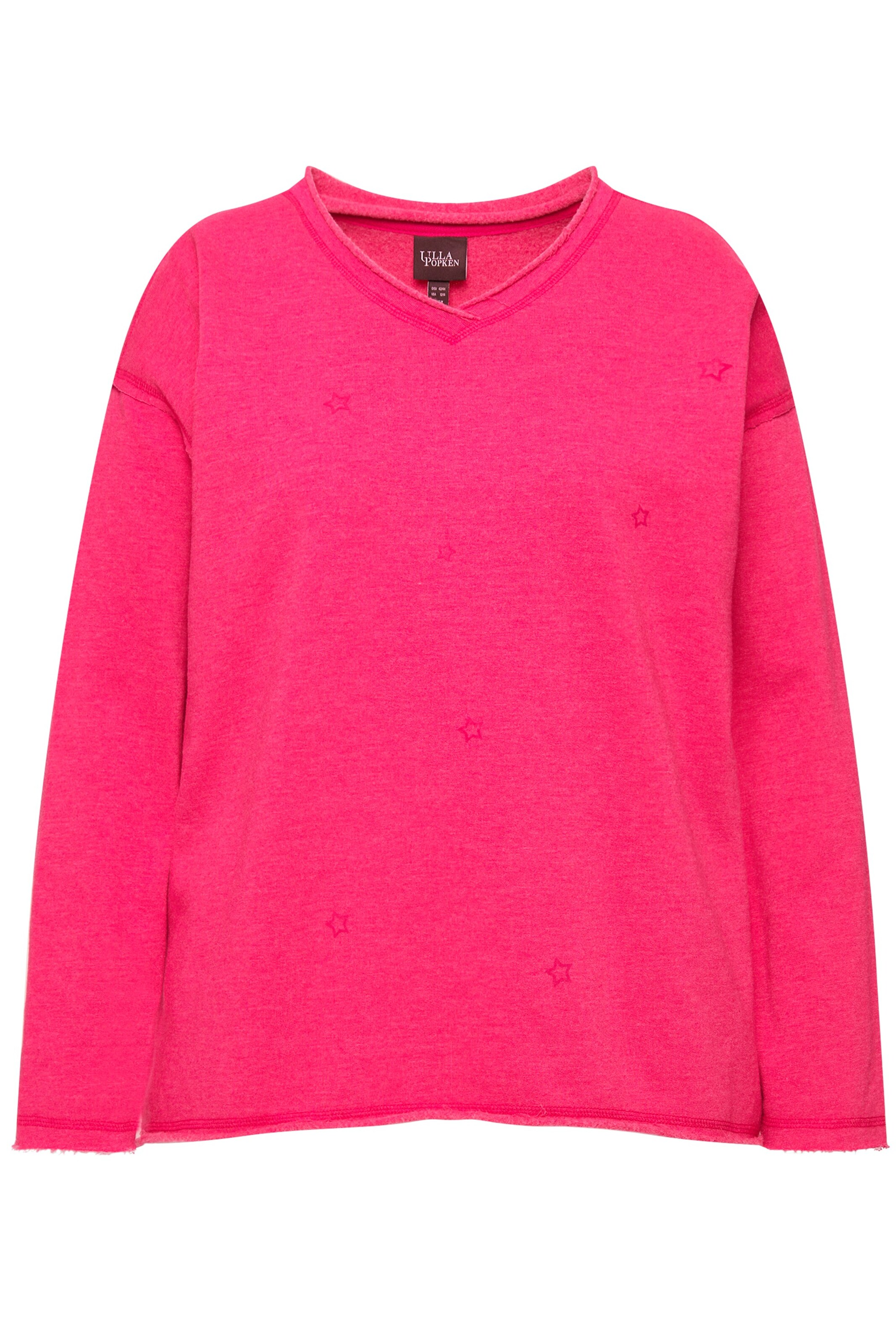 Ulla Popken Sweatshirt in Pink: Vorderseite