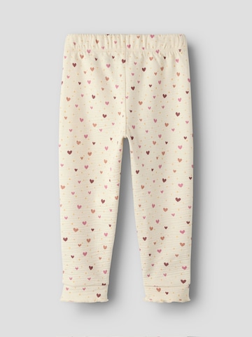 NAME IT - Tapered Pantalón en beige