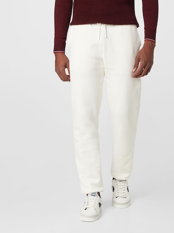 NU-IN Tapered Pants in White: front