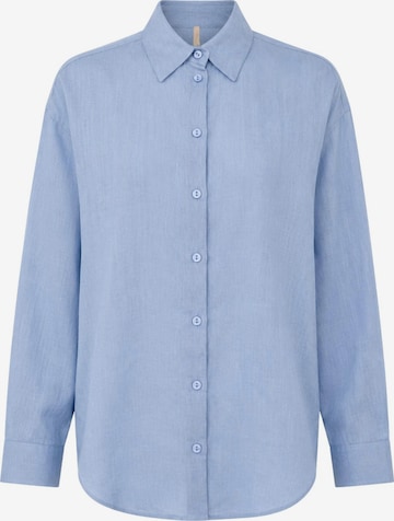 T-shirt 'IMPERIAL CAMICIA CAMICIA' IMPERIAL en bleu : devant