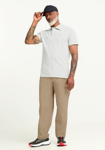 JACK WOLFSKIN Poloshirt in Weiß