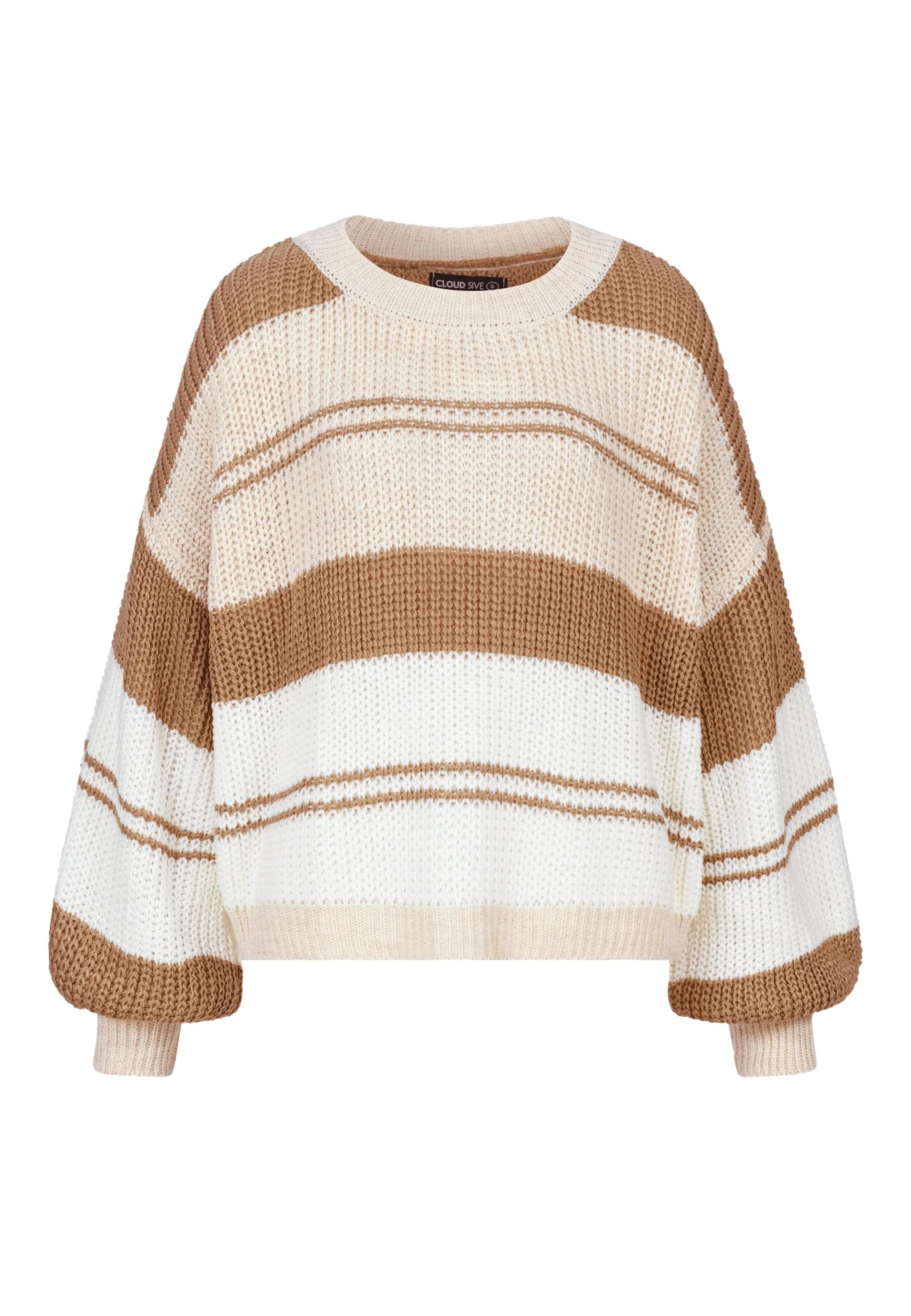 Cloud5ive Pullover in Beige: Vorderseite