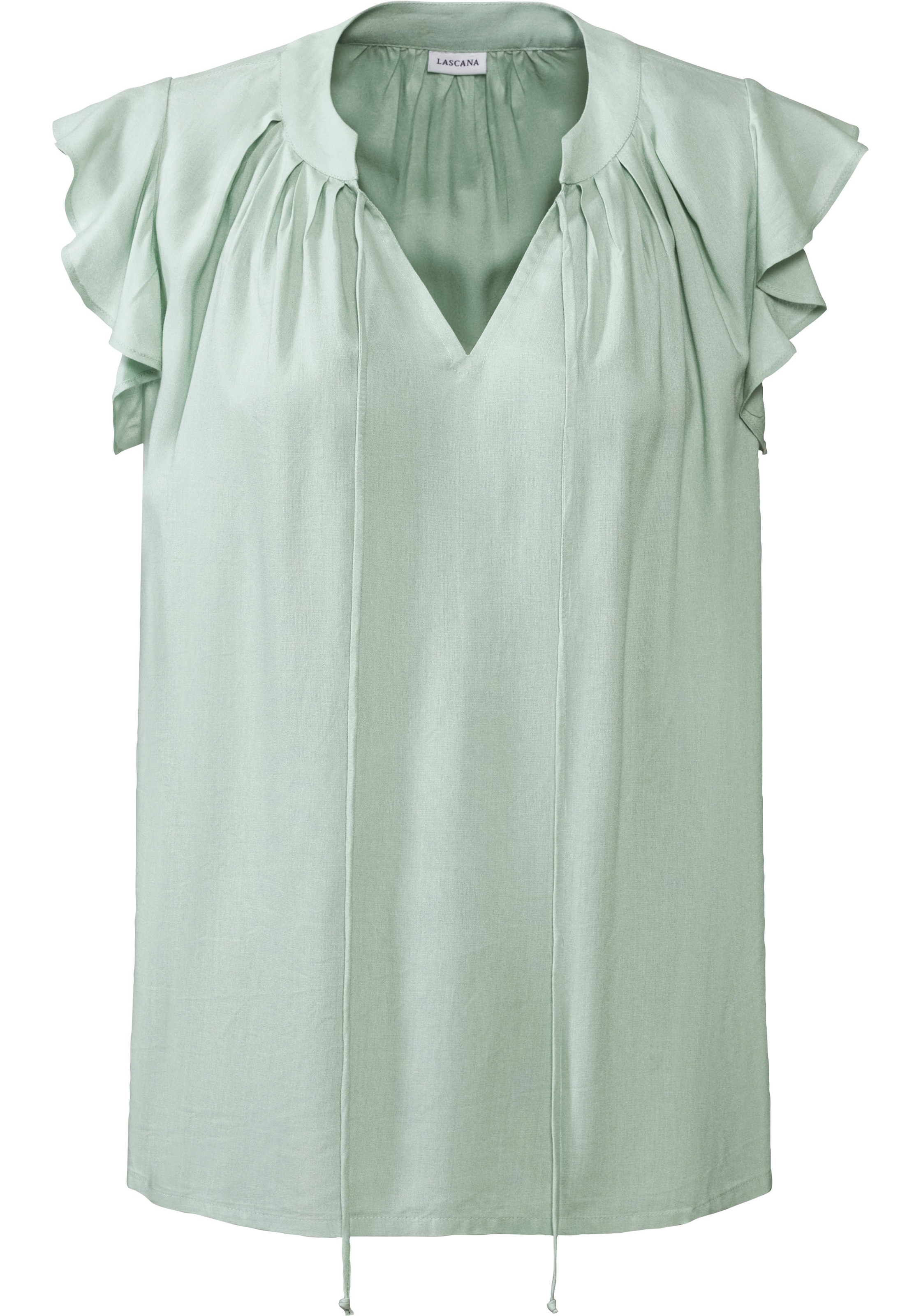 LASCANA - Blusa en verde: frente