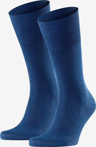 Chaussettes FALKE en bleu : devant