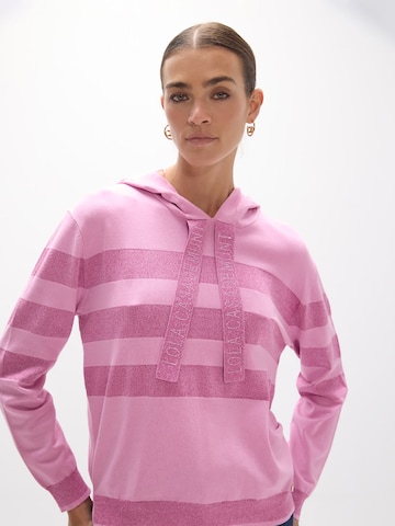 Lola Casademunt Sweatshirt i rosa: framsida