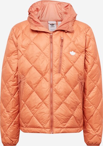 ADIDAS ORIGINALS Välikausitakki 'Down Quilted ' värissä oranssi: edessä