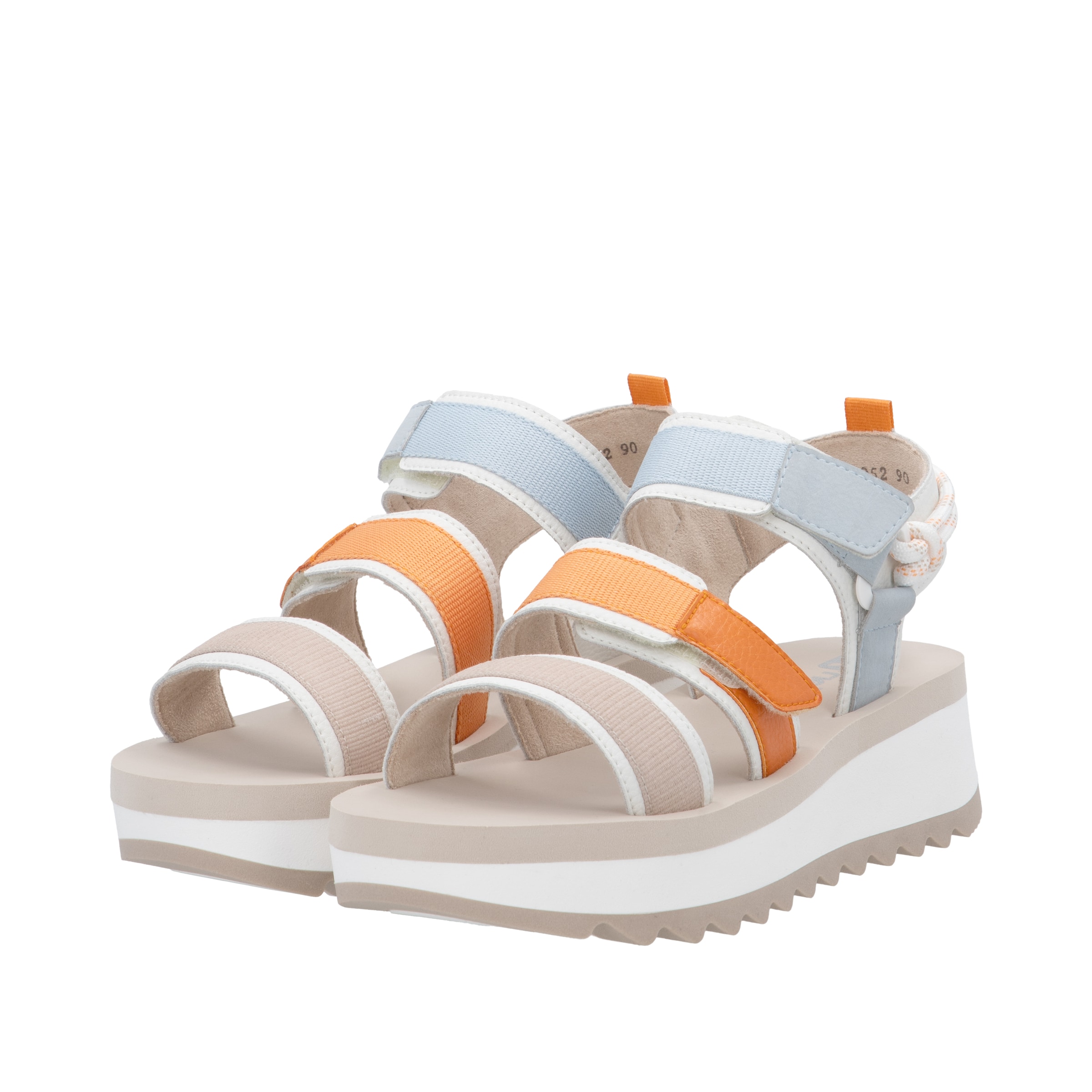 Rieker Sport Sandals 'Adelaide' in Beige