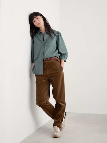 Seasalt Cornwall Blouse 'Hope Cottage' in Green