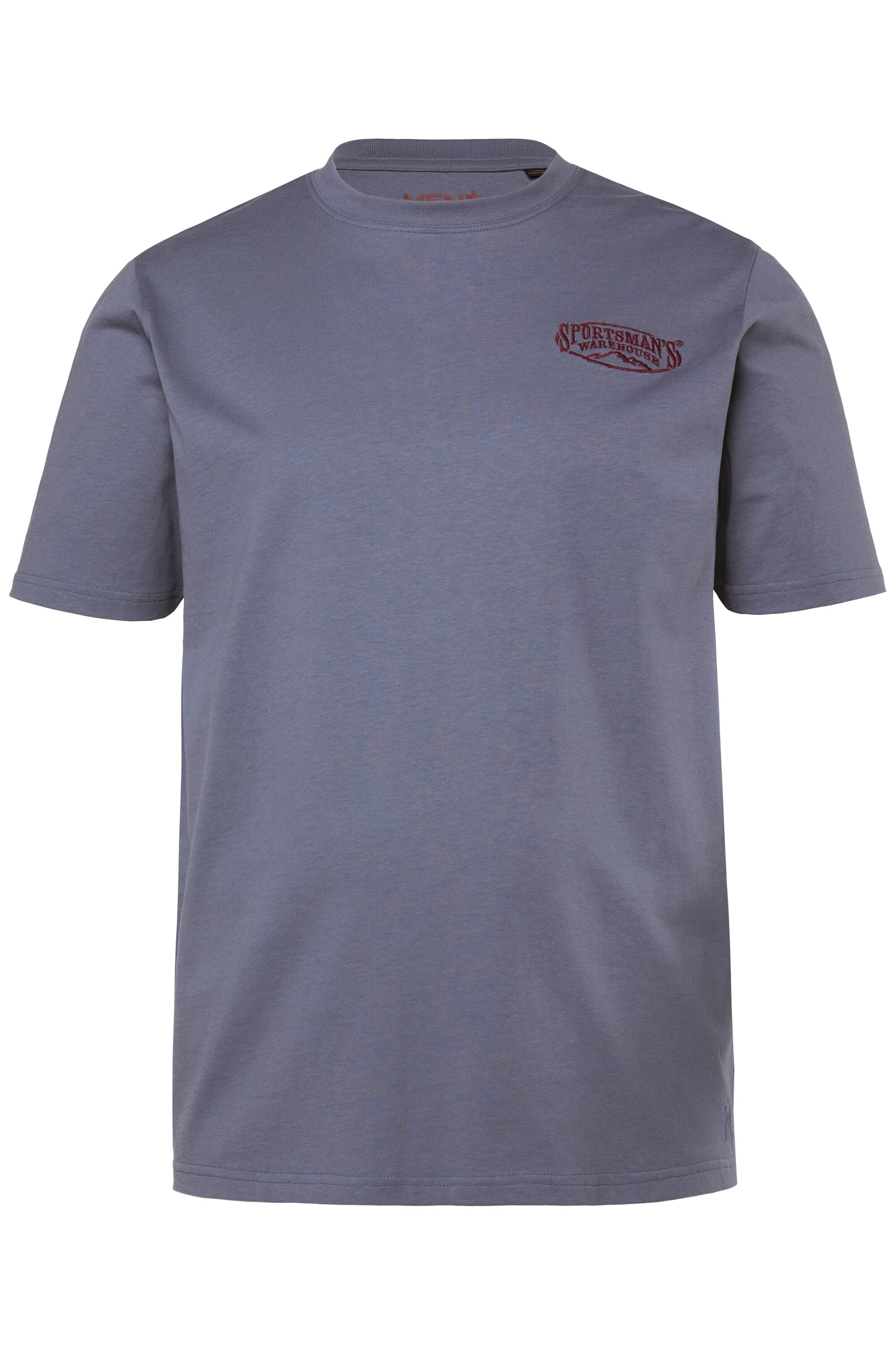 Men Plus Shirt in Blue: front