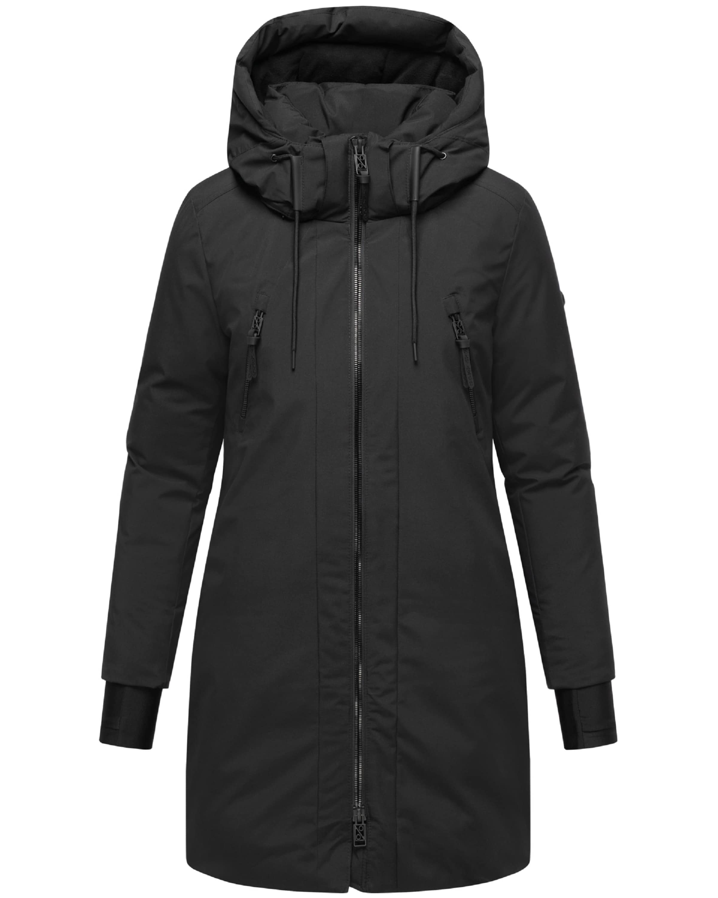 Manteau d’hiver &#x27;Zart 14&#x27; NAVAHOO en noir : devant