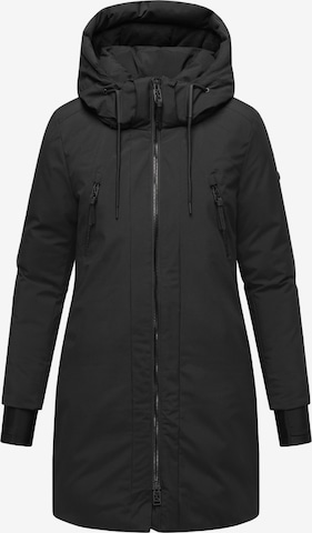 Cappotto invernale 'Zart 14' di NAVAHOO in nero: frontale