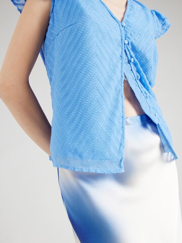 VILA Blouse 'MICHELLE' in Blue