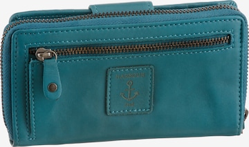 Harbour 2nd Wallet in Blue: front