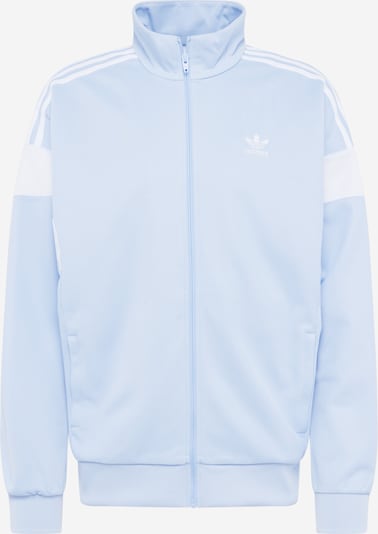 ADIDAS ORIGINALS Sweat jacket 'Adicolor Classics Cut Line' in Pastel blue / White, Item view