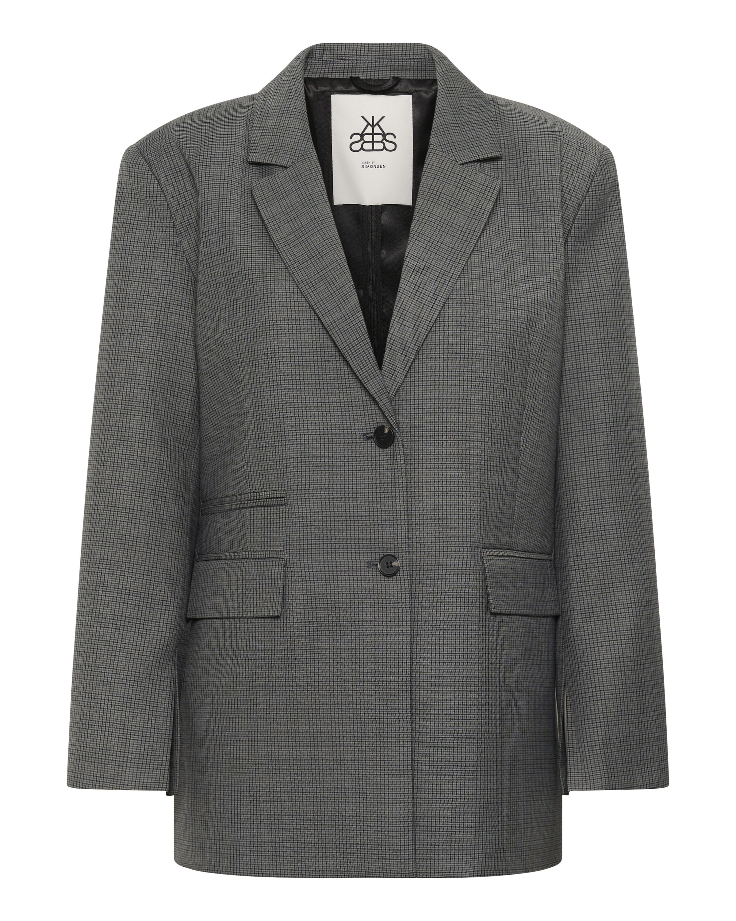 KAREN BY SIMONSEN Blazer 'KBCros' in Grey: front