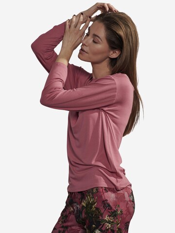 ESSENZA Pajama Shirt in Pink