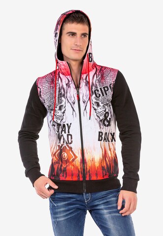 Veste de survêtement CIPO & BAXX en noir