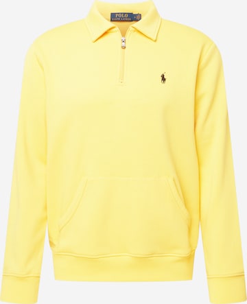 Sweat-shirt Polo Ralph Lauren en jaune : devant