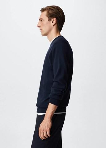 MANGO MAN Pullover 'Willy' in Blau