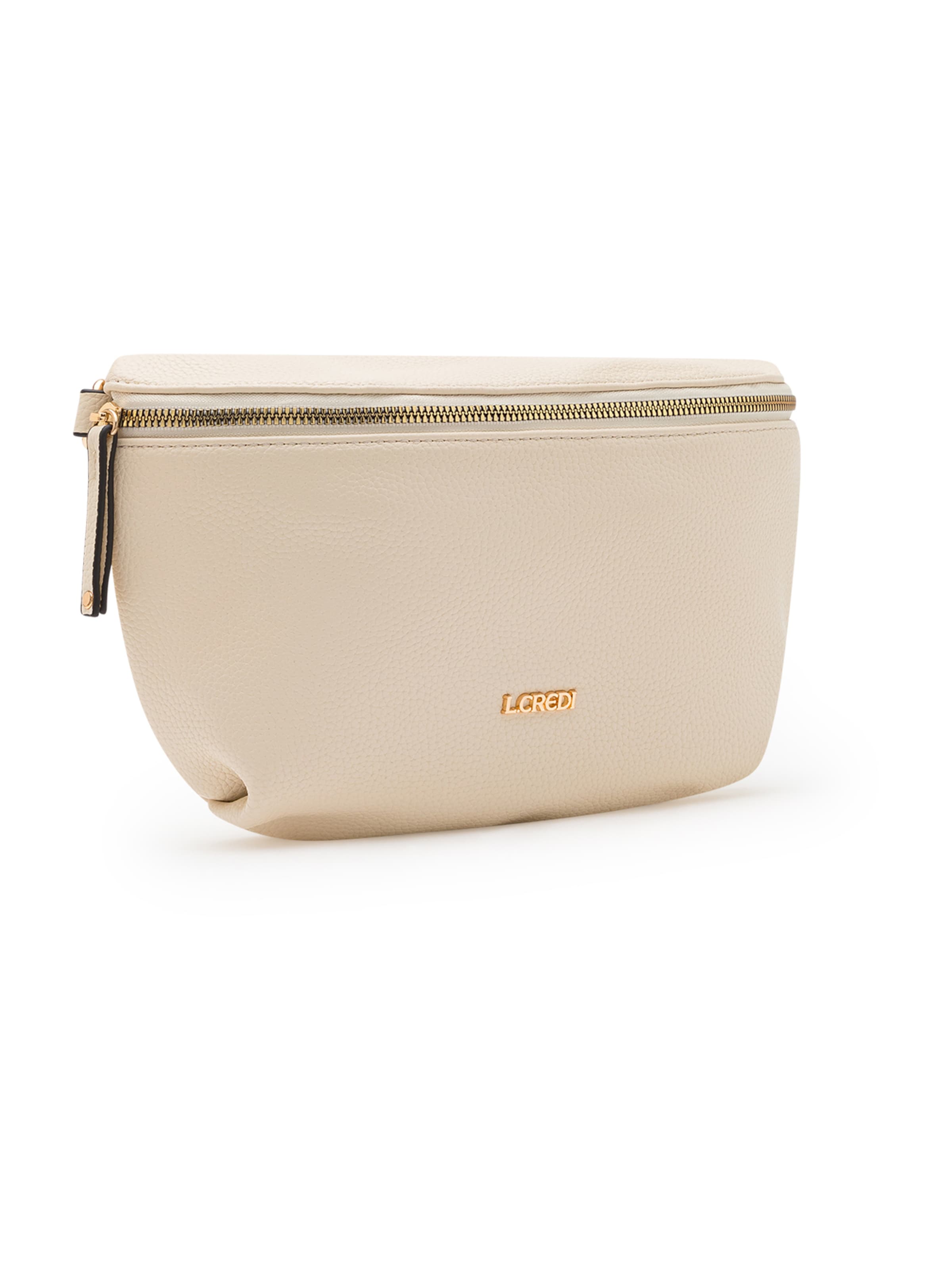 L.CREDI Taška přes rameno 'Oliana' – béžová