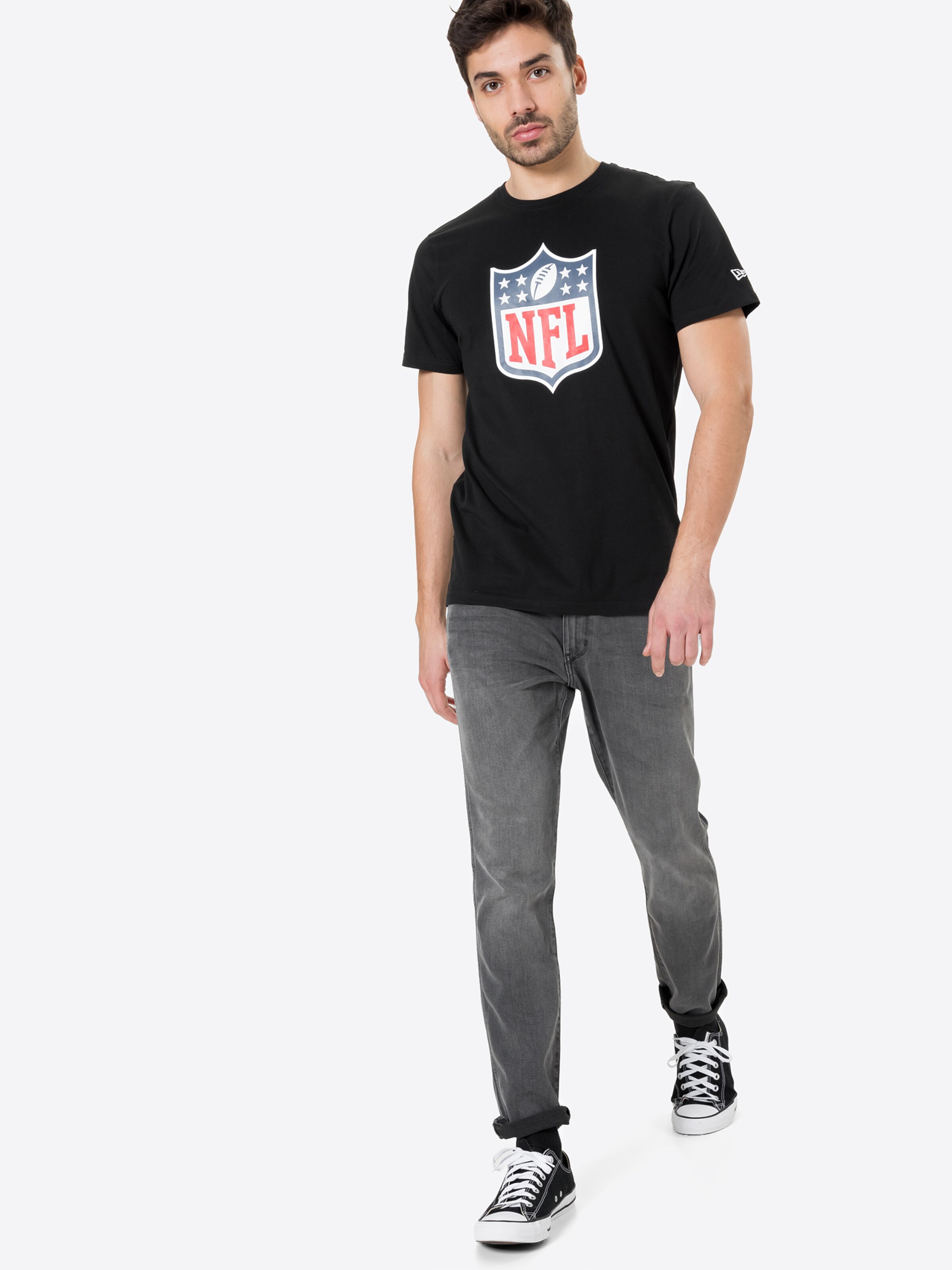 Männer Fanzone NEW ERA T-Shirt in Schwarz - PR59474 Männer Fanzone NEW ERA T-Shirt in Schwarz - PR59474