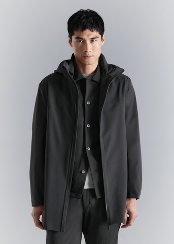 MANGO MAN Between-Season Jacket 'Dravol' in Grey: front