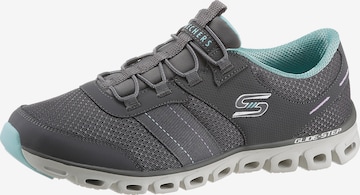 Slip on SKECHERS en gris : devant