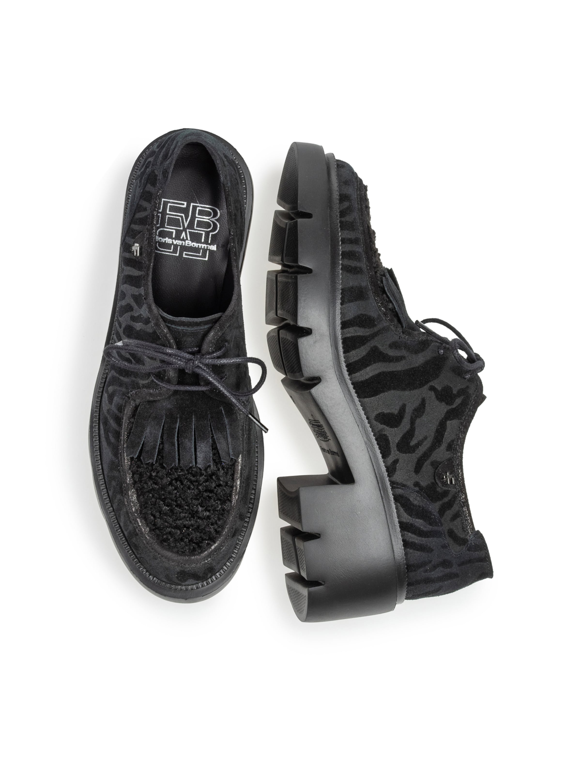 Scarpa stringata ' MADDI 03 ' di Floris van Bommel in nero