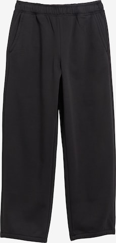 s.Oliver Wide Leg Hose in Schwarz: Vorderseite