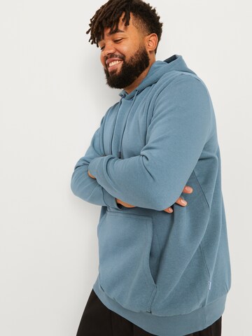Jack & Jones Plus Sweatshirt 'JJEBRADLEY' in Blue