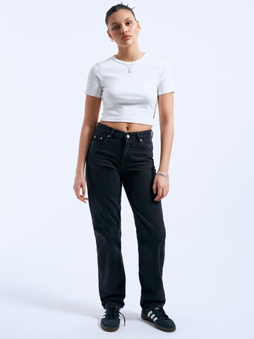 Dr. Denim Regular Jeans 'Drdenimarch Mid Straight' in Zwart