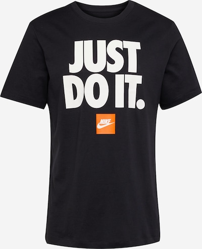 Marškinėliai iš Nike Sportswear, spalva – oranžinė / juoda / balta, Prekių apžvalga