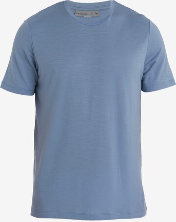 ICEBREAKER - Camiseta funcional 'Tech Lite II' en azul: frente