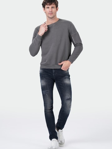 Felpa di M.O.D MIRACLE OF DENIM in grigio