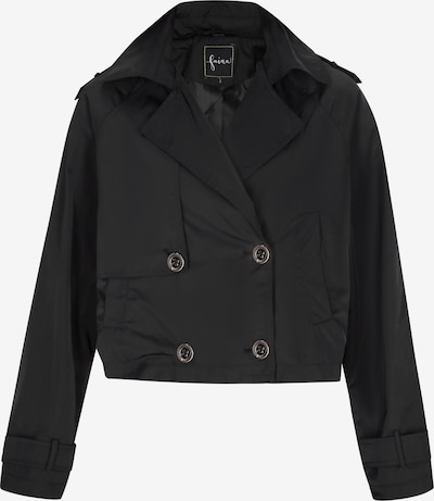 Demisezoninė striukė iš faina, spalva – juoda, Prekių apžvalga