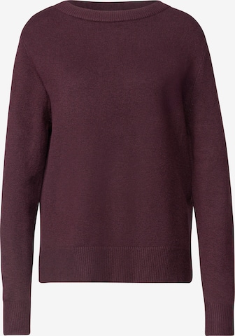 STREET ONE Sweter w kolorze czerwony: przód