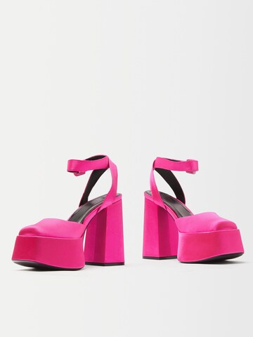 Bershka Slingback Pumps in Pink