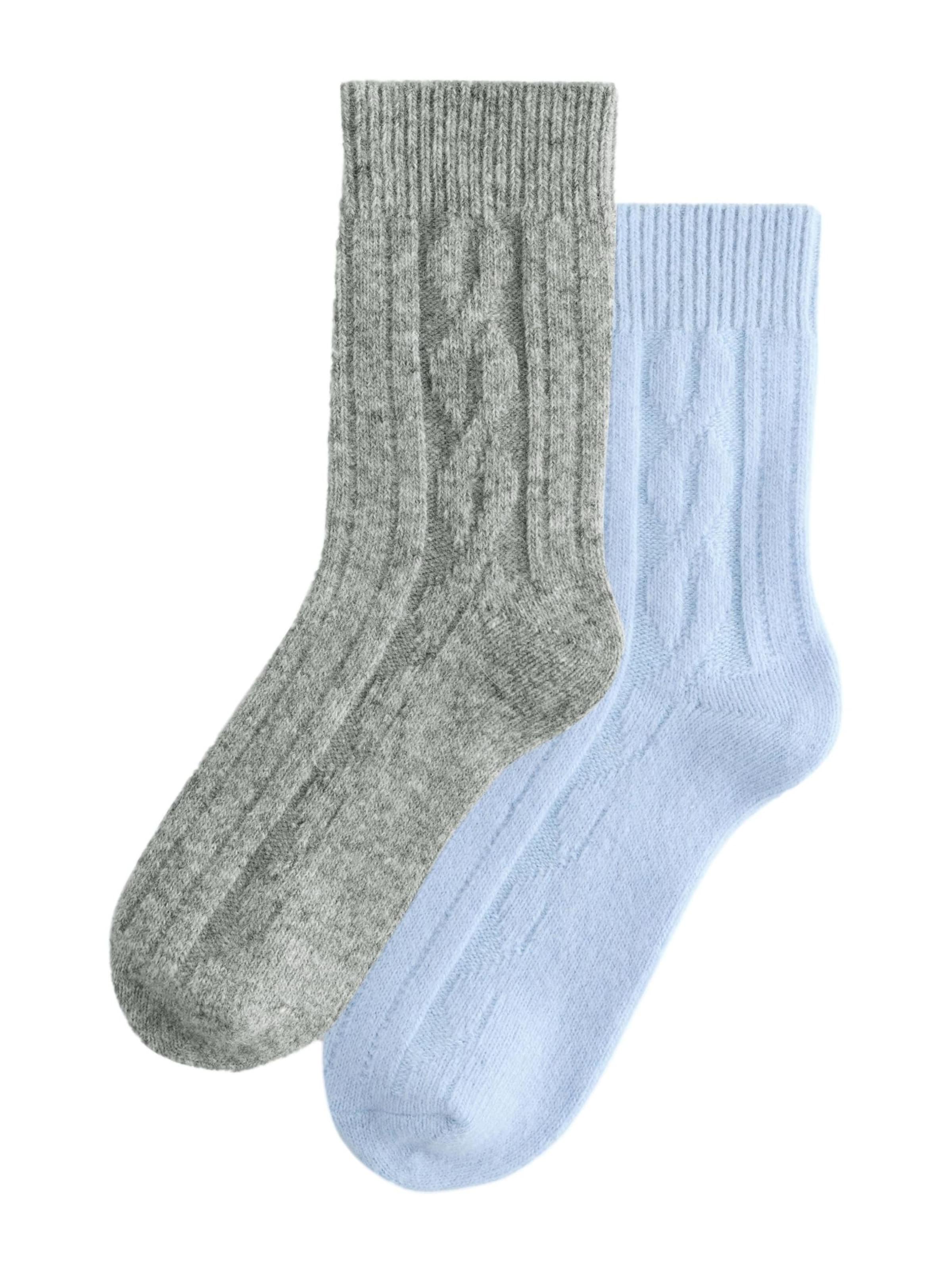 Chaussettes Next en bleu : devant