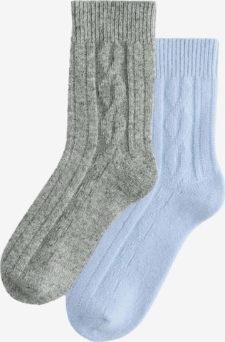 zils Next Zeķes: no priekšpuses