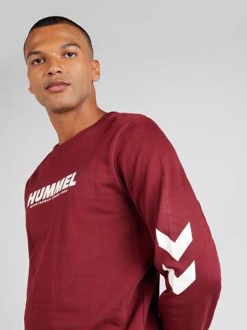 Sweat-shirt Hummel en rouge