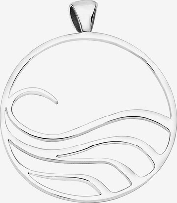 Nenalina Pendant 'Wellen' in Silver: front