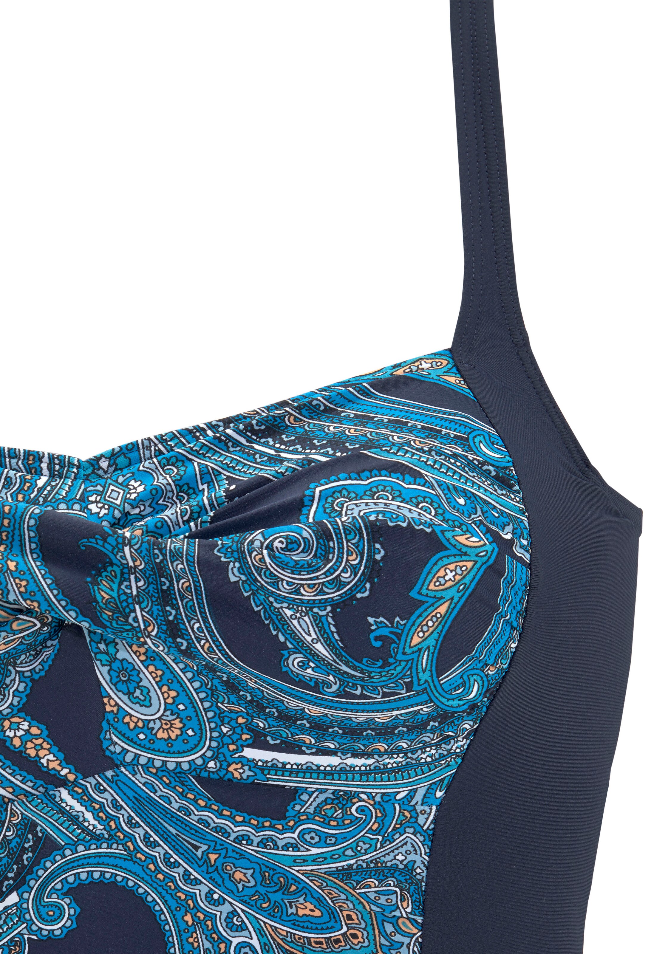 LASCANA Bralette Tankini Top in Blue