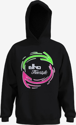 elho - Sudadera 'Luzern 89' en negro: frente