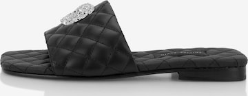 Zoccoletto ' Skull ' di Philipp Plein in nero: frontale