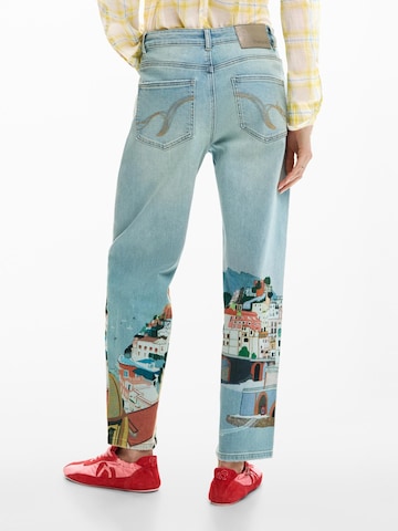Desigual Tapered Jeans in Blau