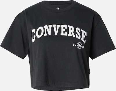 CONVERSE Shirt 'RETRO CHUCK' in de kleur Zwart / Wit, Productweergave