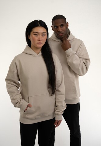 Johnny Urban Sweatshirt 'Cody Oversized' in Beige: voorkant