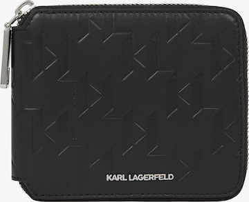 Karl Lagerfeld Wallet in Black: front