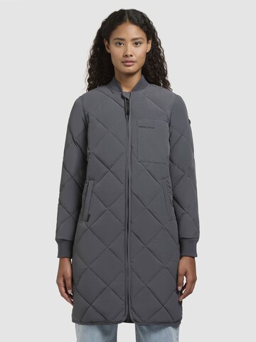 khujo Summer coat 'YMAL' in Blue: front