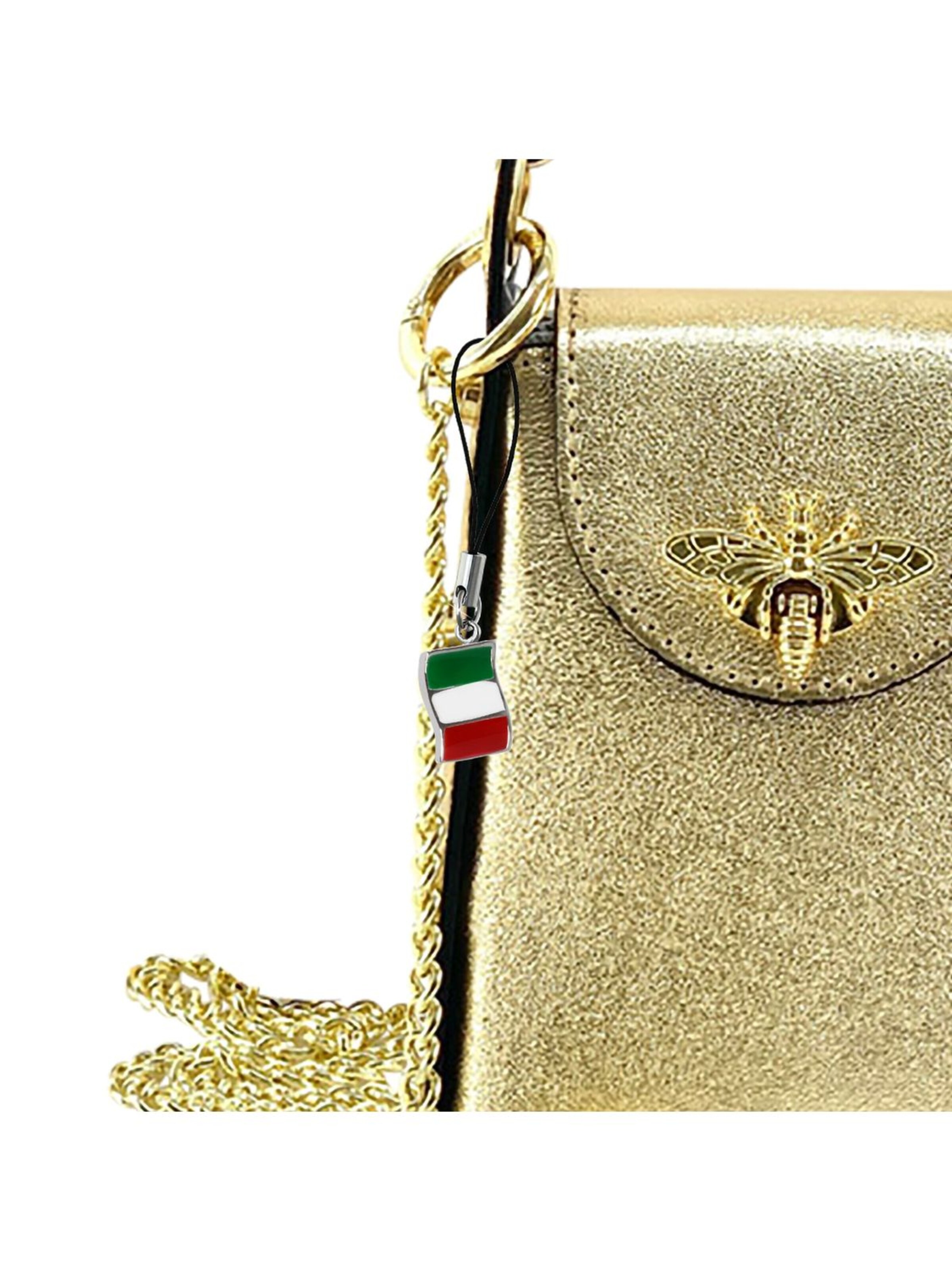 Florence Shoulder Bag in Gold